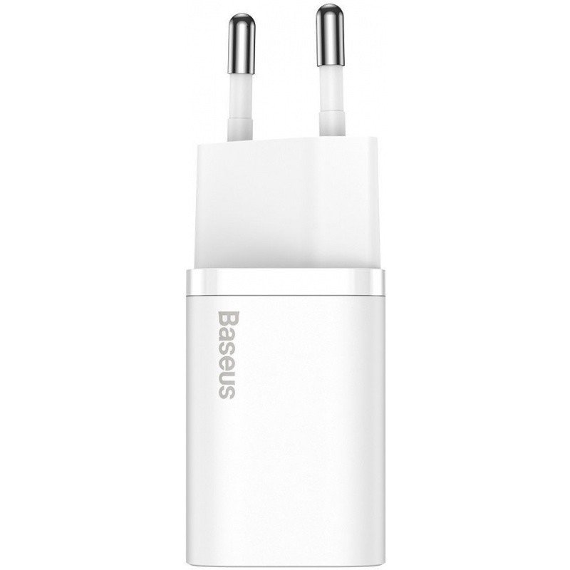 Įkroviklis Baseus Super Si 25W USB-C + USB-C to USB-C cable 1.0m baltas TZCCSUP-L02 - Image 3
