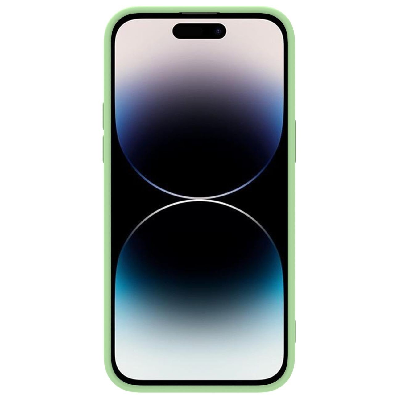 Dėklas Nillkin CamShield Silky Magnetic Silicone Apple iPhone 14 Pro šviesiai žalias - Image 5