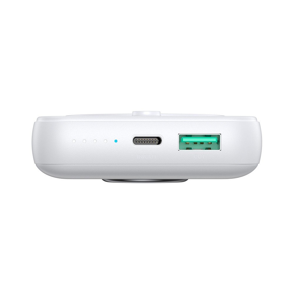 Išorinė baterija Power Bank Joyroom JR-W050 20W Magnetic Wireless 10000mAh balta - Image 4