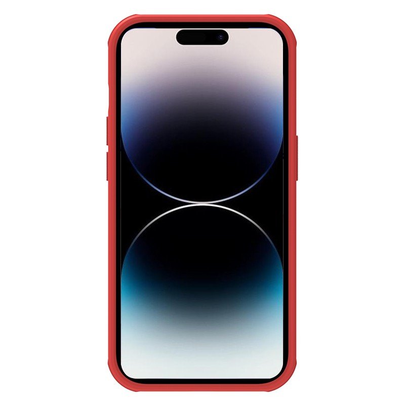 Dėklas Nillkin Super Frosted Shield Pro Xiaomi 13 Lite raudonas - Image 4