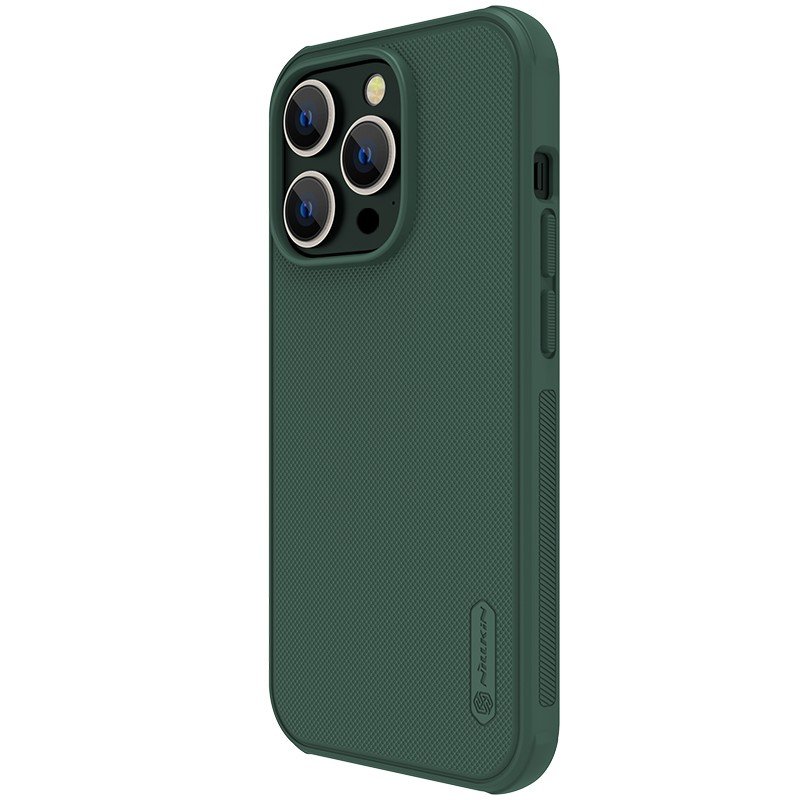 Dėklas Nillkin Super Frosted Shield Pro Xiaomi 13 Lite žalias - Image 4