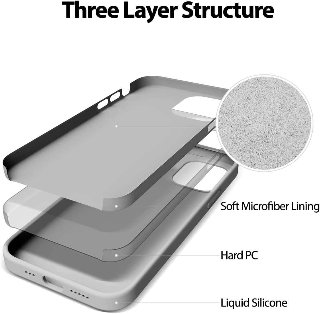 Dėklas Mercury Silicone Case Samsung A145 A14 4G/A146 A14 5G akmens spalvos - Image 2