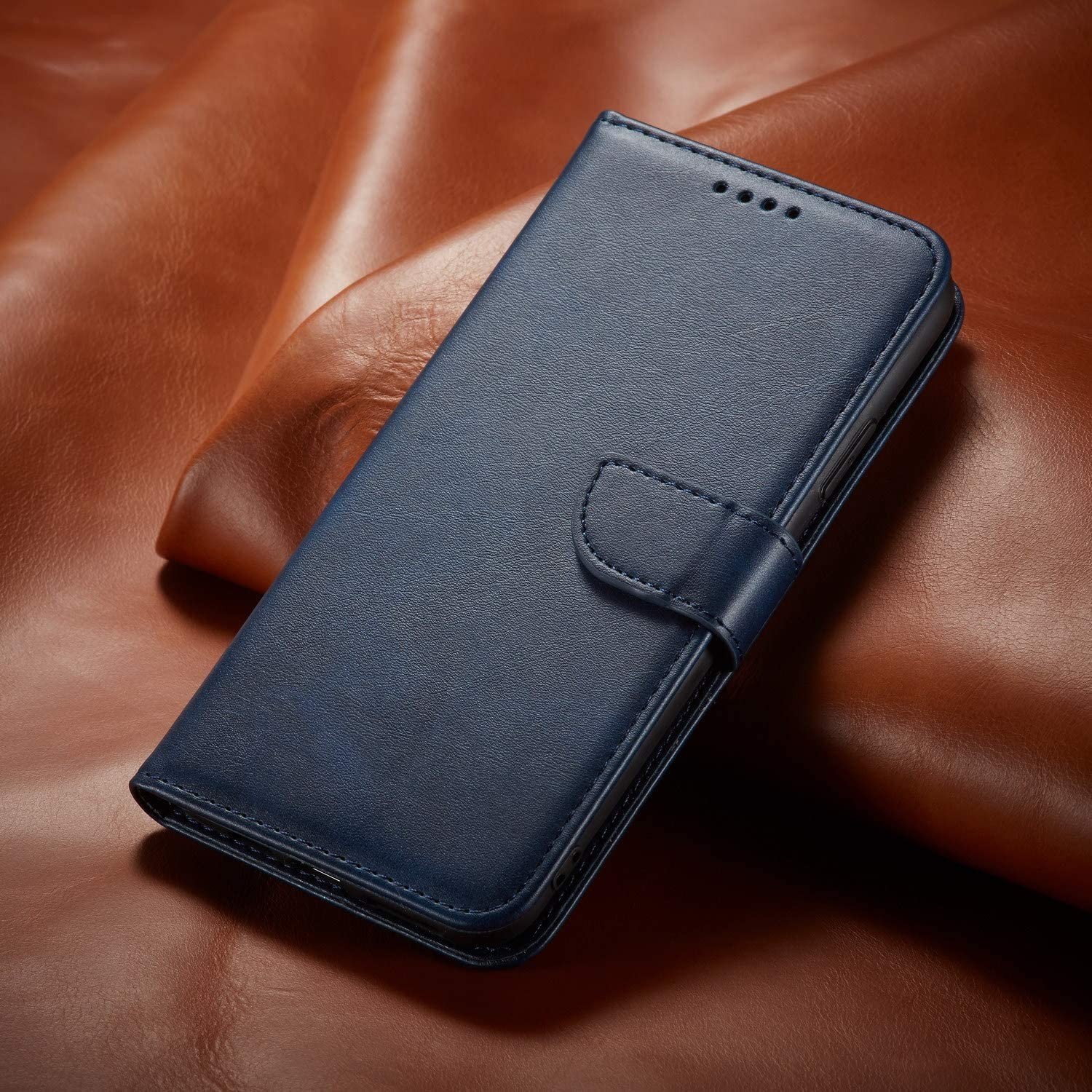 Dėklas Wallet Case Samsung A530 A8 2018 mėlynas - Image 3