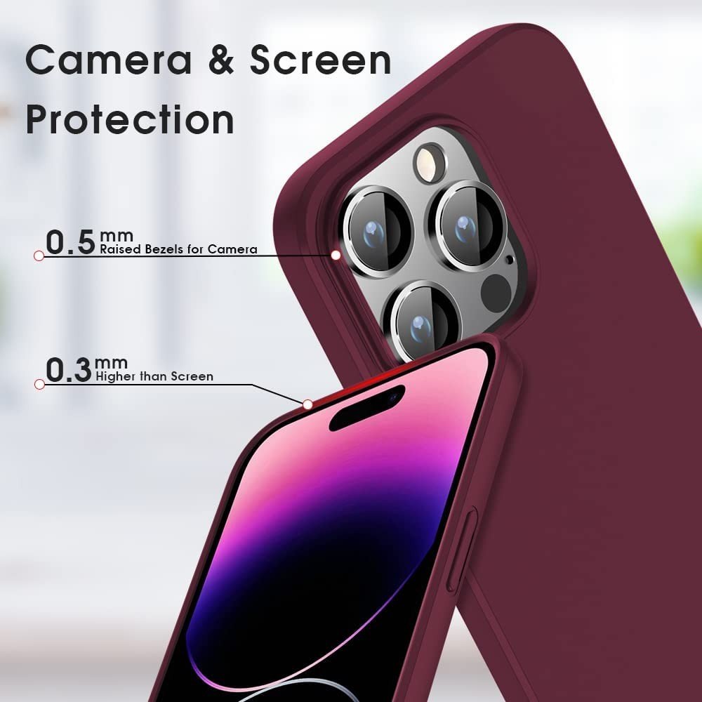 Dėklas X-Level Guardian Sony Xperia 10 III 5G tamsiai raudonas - Image 3