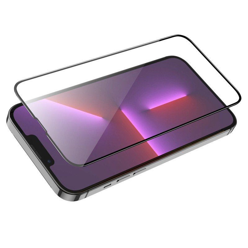 LCD apsauginis stikliukas 5D Full Glue Xiaomi Mi 11 5G lenktas juodas - Image 2