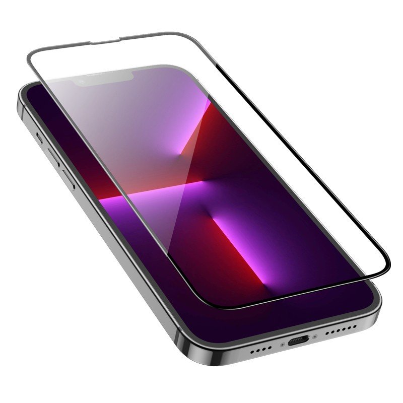LCD apsauginis stikliukas 5D Full Glue Xiaomi Mi 11 5G lenktas juodas - Image 3