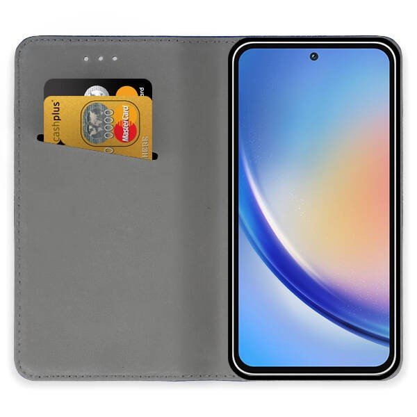 Dėklas Smart Magnet Samsung A556 A55 5G raudonas - Image 3
