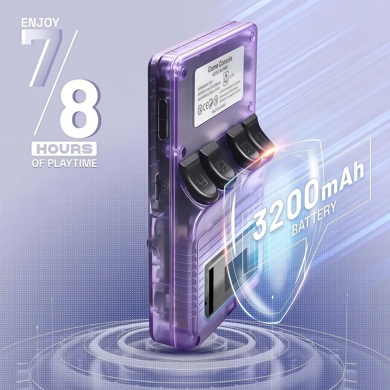 Žaidimų konsolė R36S 64GB juoda - Image 4