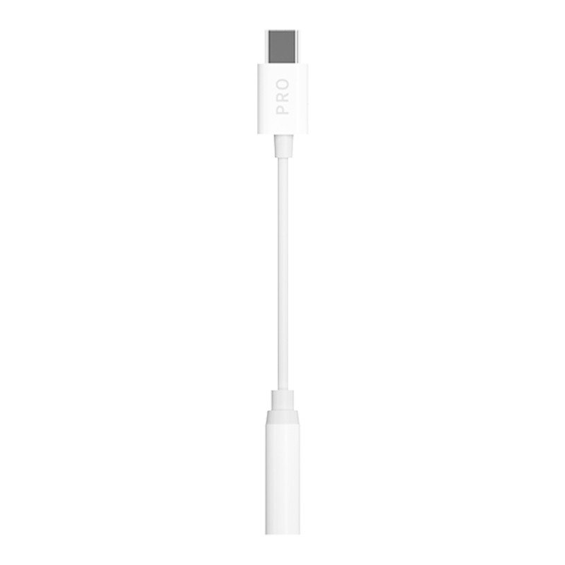 Audio adapteris Dudao L16CPro USB-C to 3.5mm baltas - Image 3