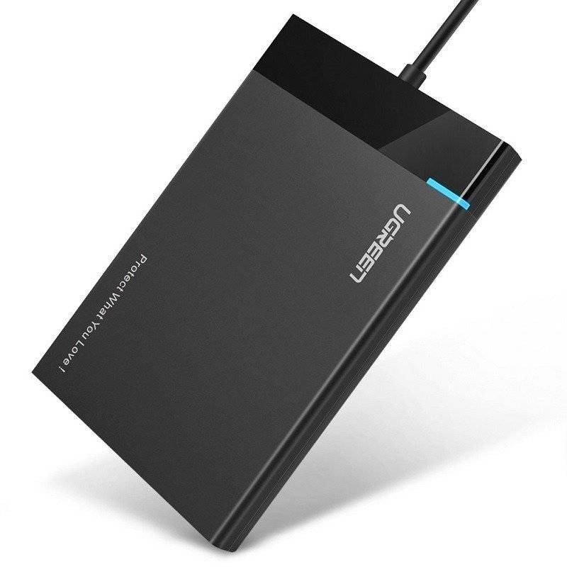 Kietojo disko korpusas Ugreen US221 USB3.0 2.5'' HDD/SSD juodas (30847) - Image 3