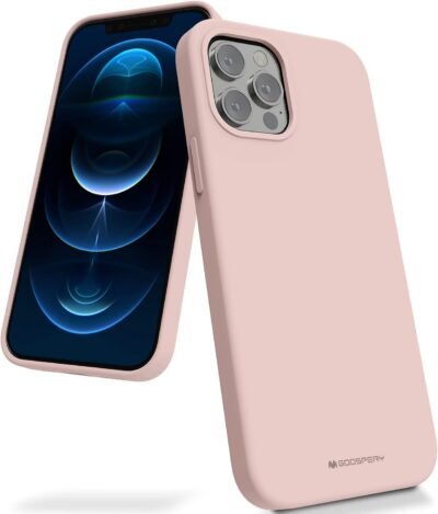 Dėklas Mercury Silicone Case Samsung A145 A14 4G/A146 A14 5G rožinio smėlio