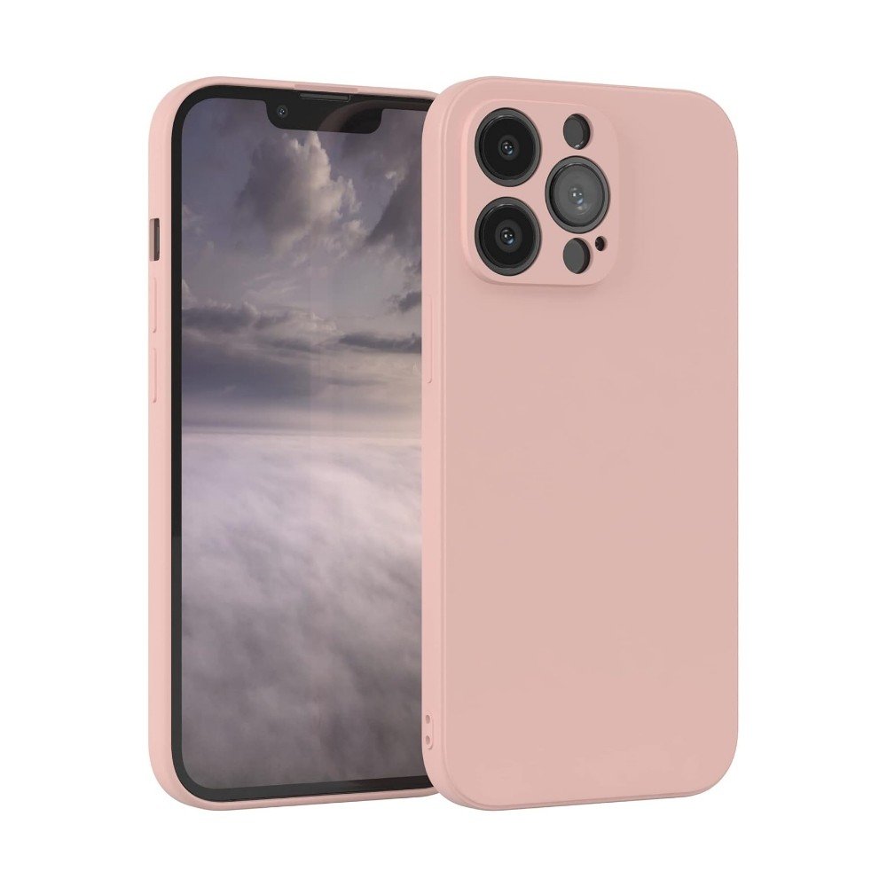 Dėklas Liquid Silicone 1.5mm Apple iPhone 15 rožinis