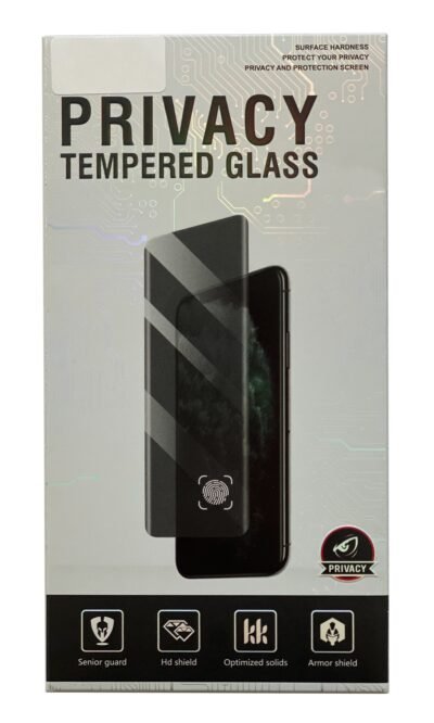 LCD apsauginis stikliukas Full Privacy skirtas Samsung S938 S25 Ultra juodas