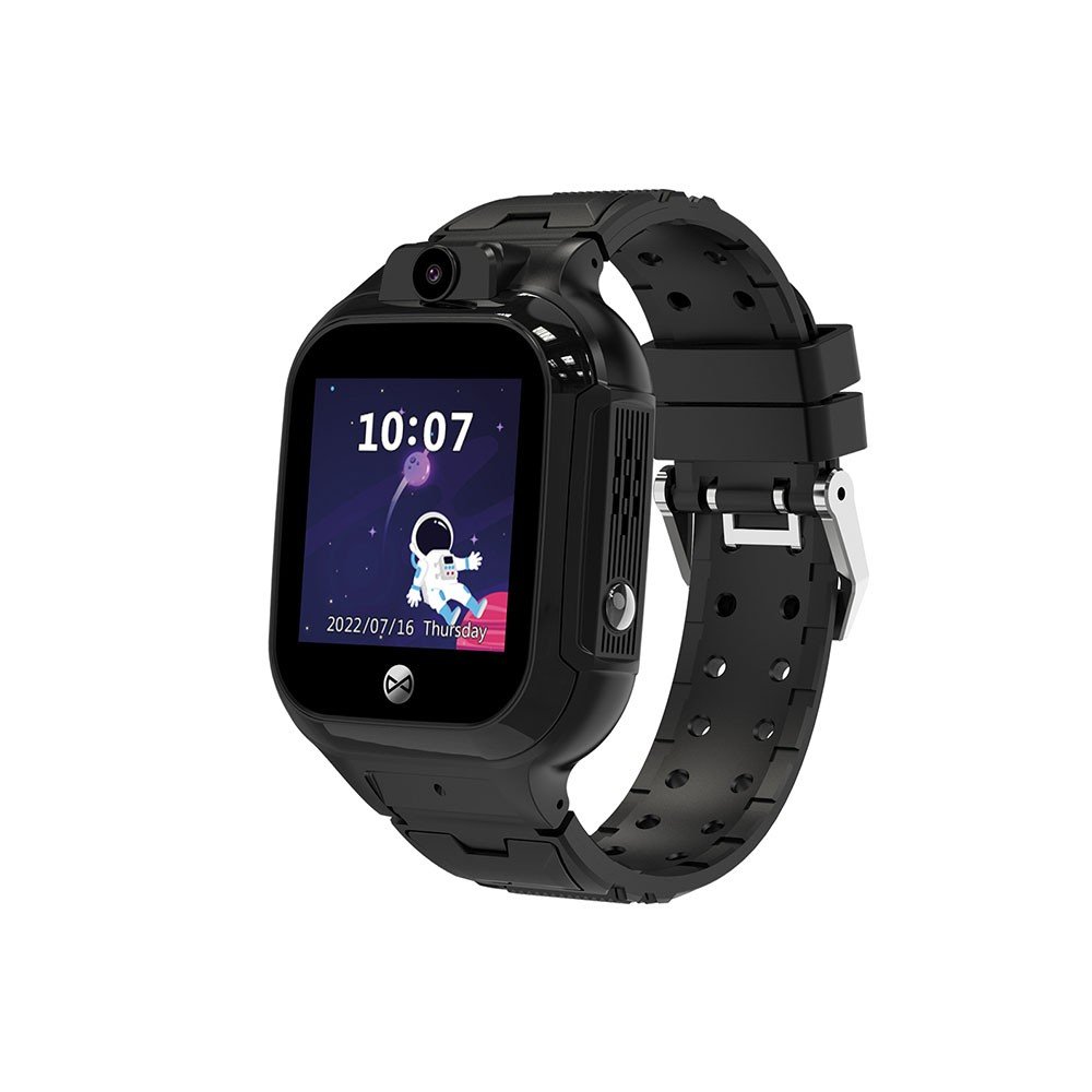 Išmanusis laikrodis vaikams Forever Smartwatch GPS WiFi Kids Look Me! 3 KW-320 juodas