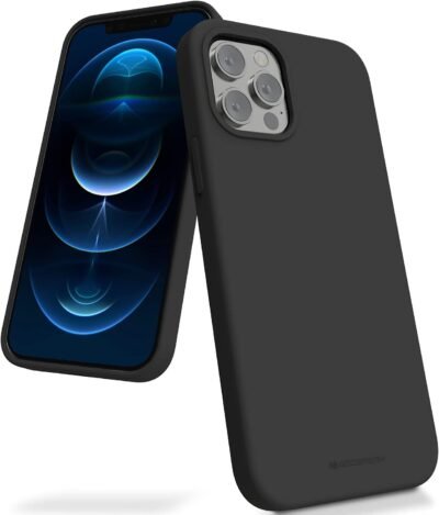 Dėklas Mercury Silicone Case Apple iPhone 16e/17e juodas
