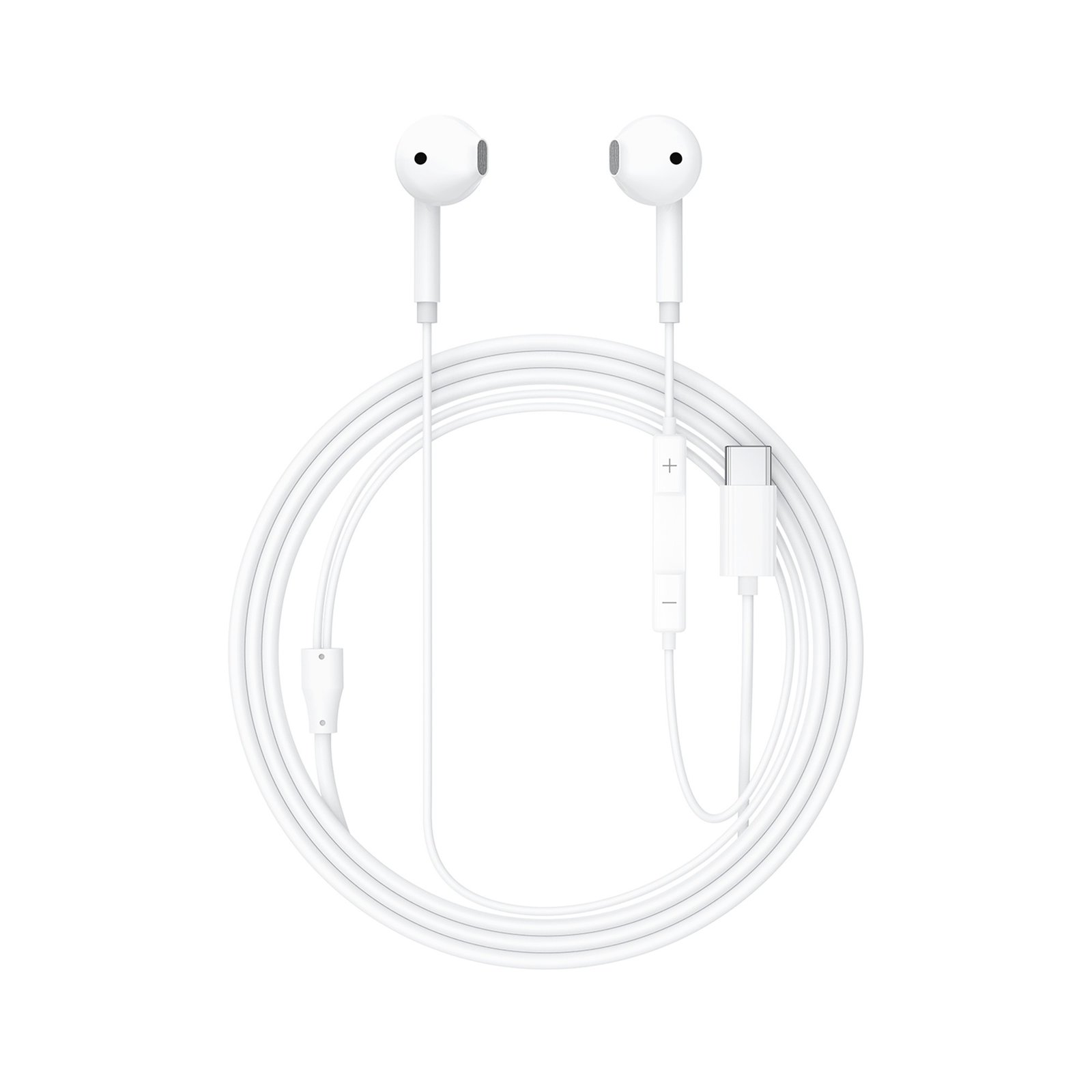 Ausinės Acefast L13 USB-C baltos