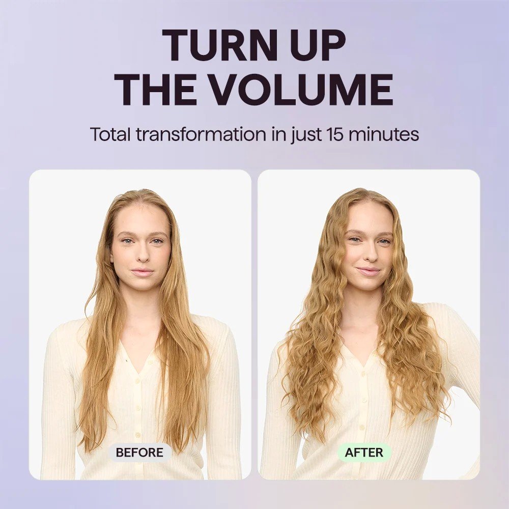 Plaukų garbanojimo žnyplės Wavytalk Power Wave rožinės - Image 7