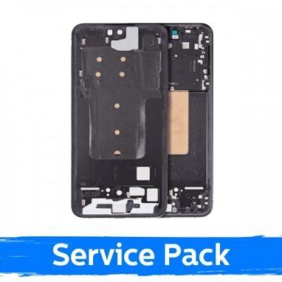 Ekrano rėmas / vidinis korpusas skirtas Samsung S721 S24 FE / Graphite / (Service Pack)